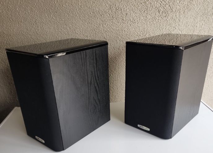 Vintage Polk Audio TSi 100 Speakers - Ebony Cabinet