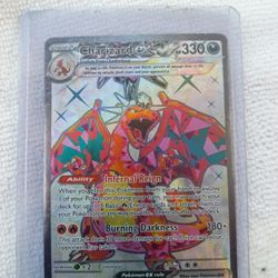 Pokemon Charizard Holographic Inferno Card