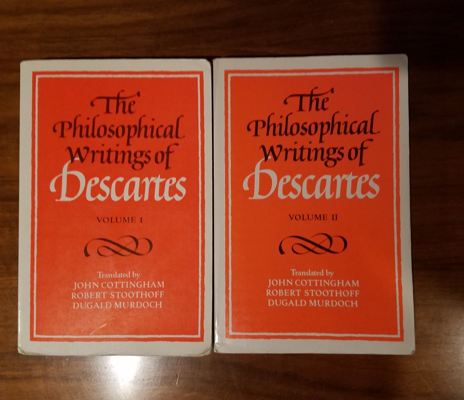 The Philosophical Writings of Descartes Volumes 1 and 2