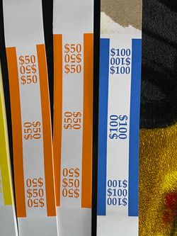 Currency Bill Straps Band Wrappers