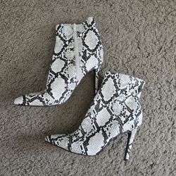Snakeskin Boots
