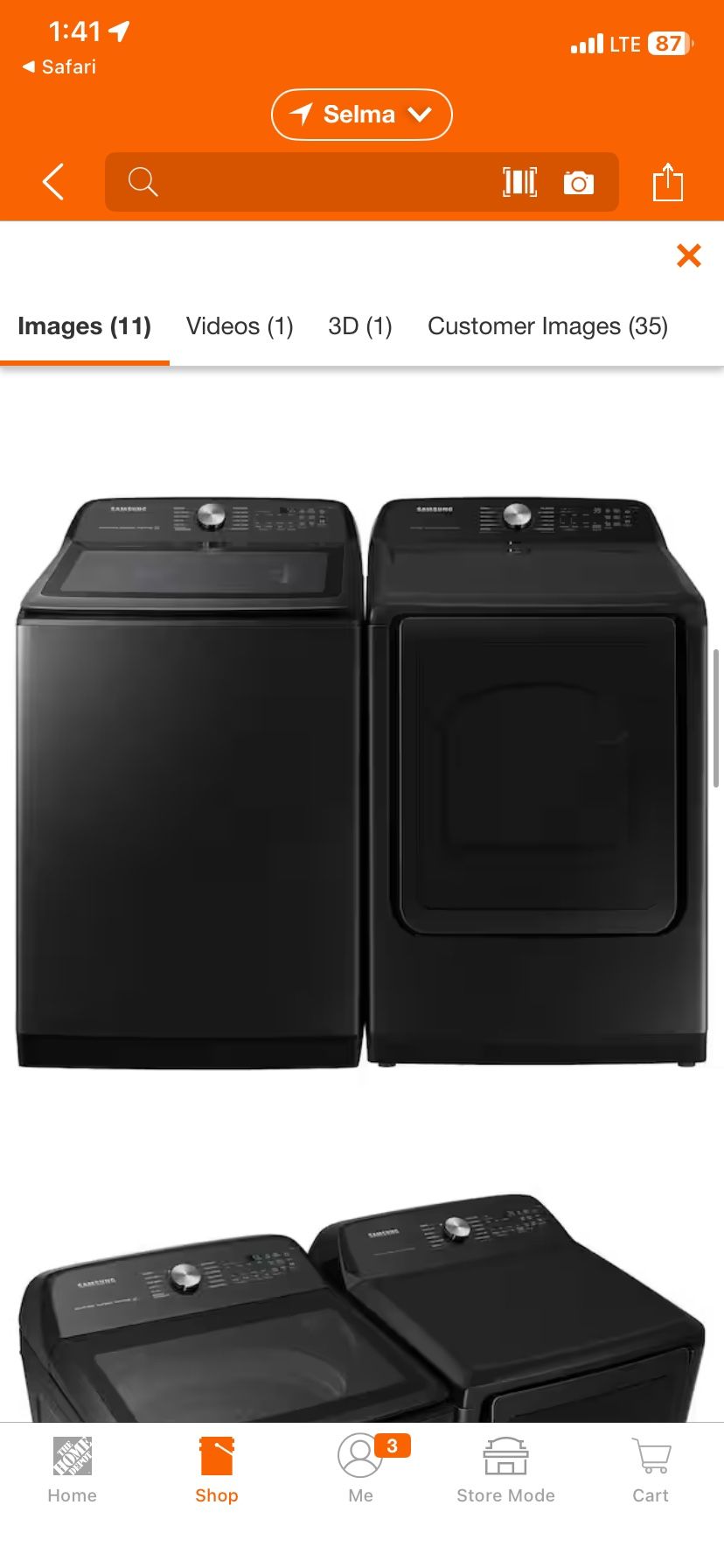 Samsung Washer & Dryer