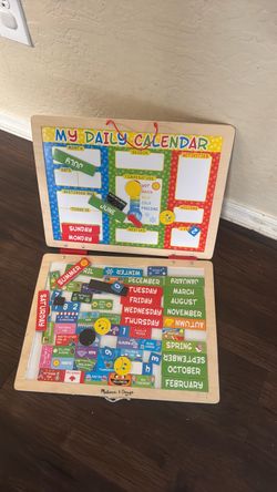 Kids calendar/ my first calendar