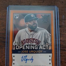 Jose Urquidy  Baseball Card Collection!!