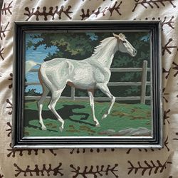 Horse Acrylic Painting 