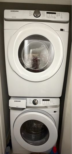Samsung Front Load Washer and Dryer Set