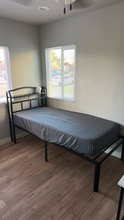Twin XL Bed Frame & Mattress OBO
