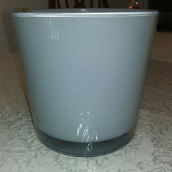 $1 Gray Plant Cover Pot