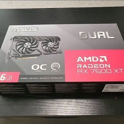 16GB Asus AMD Radeon RX 7600 XT 