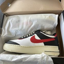 Nike Womens Air Force 1 Shadow Red