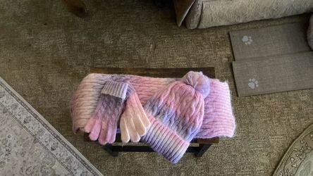 Remifa kids Winter Hat Scarf  and glove set