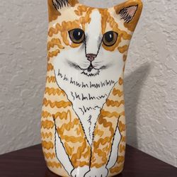 Cat Vase 