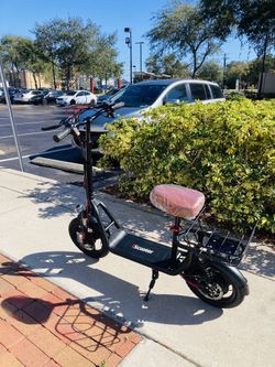 Electric Scooter With Basket 28MPH