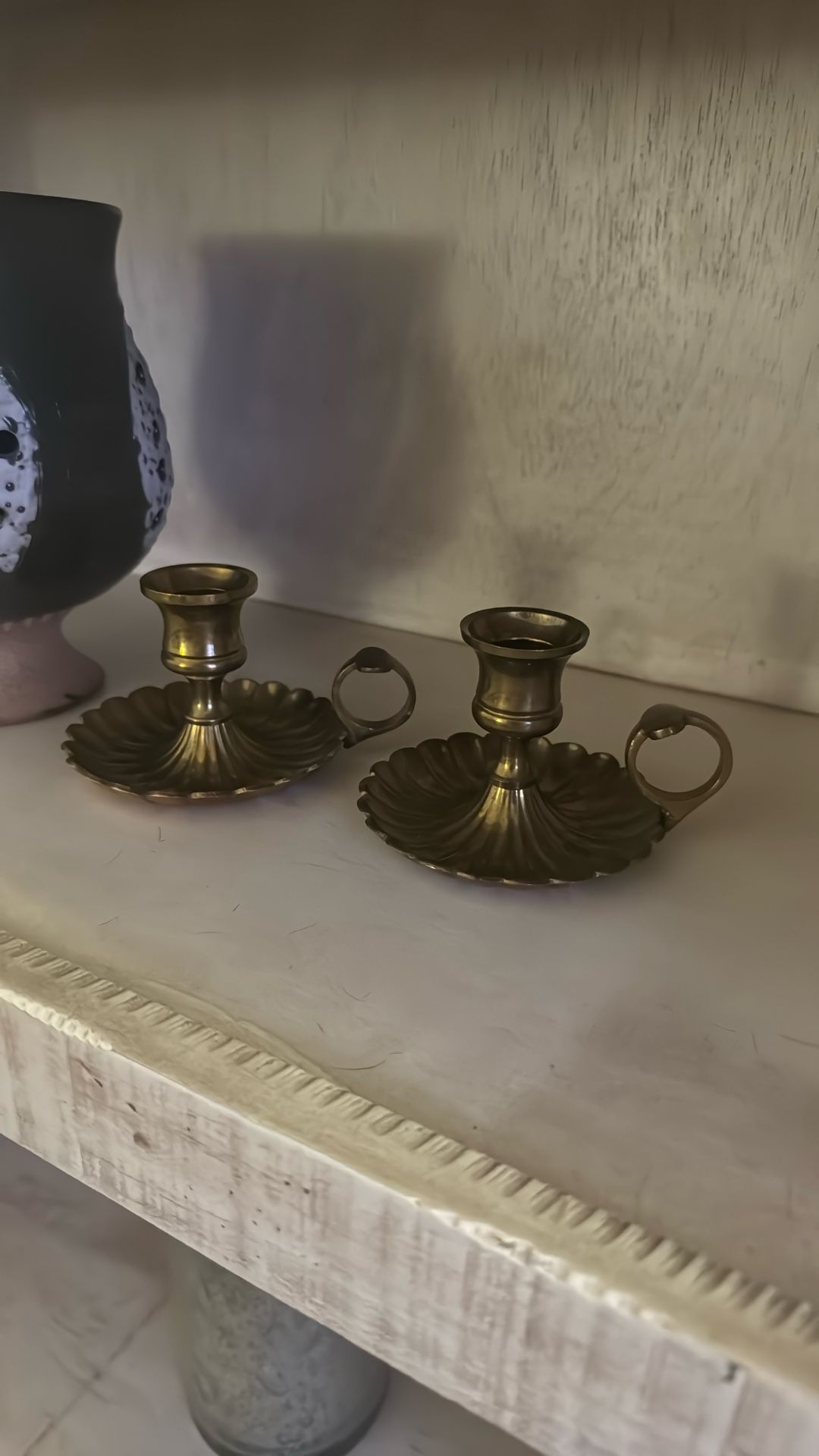 Brass Candle Holders 