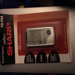 Sharp electronic organizer