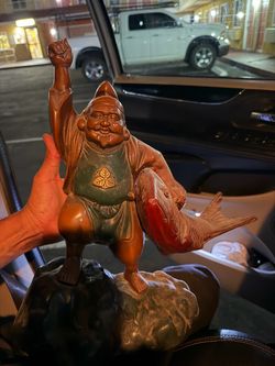Ebisu Japanese God of Luck Figurine