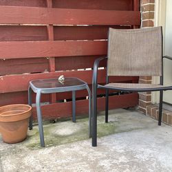 Patio Chair & Table Set