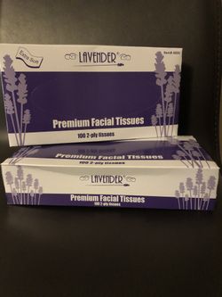 Facial tissue 100 tissues per box