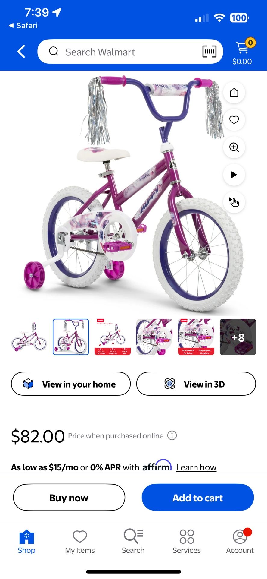 New Bike With helmet (still Has Tags)