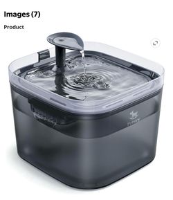Ultra Quiet Dog & Cat Water Fountain/ Waterer