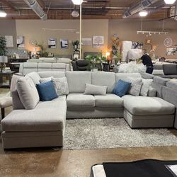 Sectional Double Chaise