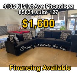 Sofa and loveseat brand new