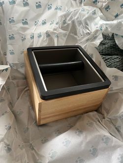 Deluxe Knock Box and Wood Holder