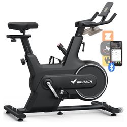 MERACH Indoor Cycling Bike, Exercise Bike for Home with Magnetic/Auto Resistance, Bluetooth Stationary Bike with APP Data Tracking, and Tablet Holder