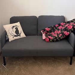 Loveseat, Knisa dark gray
