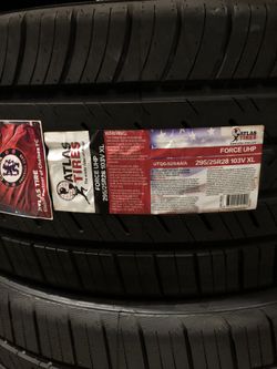 Brand New Tires (1) Atlas Force UHP (295/25R28) (Single) ($179)