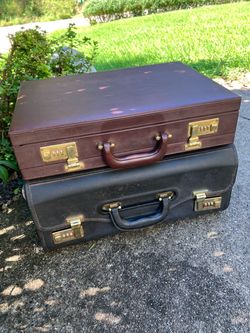 Vintage Black & Brown Briefcases - 2/$30.00 or $20.00 EACH