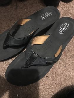 Coach sandals