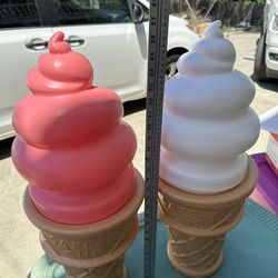 Giant Ice Cream Cone Bank