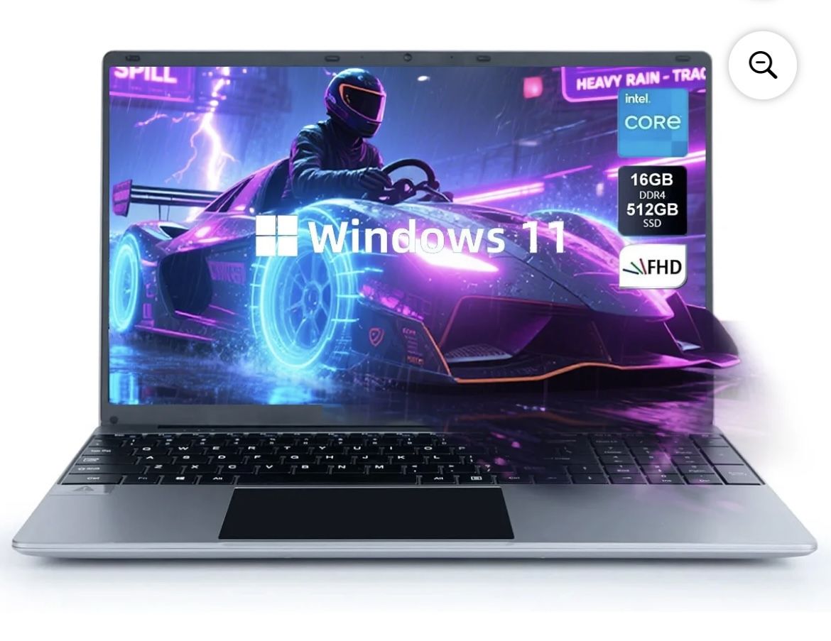 AEEZO 15.6 inch Laptop, 16GB RAM 512GB ROM