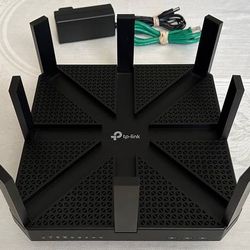 TP-Link AD7200 Wireless Wi-Fi Tri-Band Gigabit Router, Up To 7200Mbps 