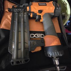 Ridgid 18 Gauge Finish Gun 