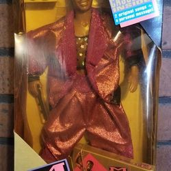 NEW Vintage 1991 Mattel MC Hammer Doll Figure w/ Cassette! "U Can't touch this"