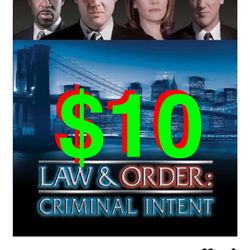 Law & Order: Criminal Intent - The First Year DVD Box Set.