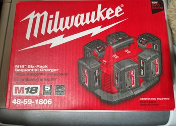 Milwaukee 6 bay charger