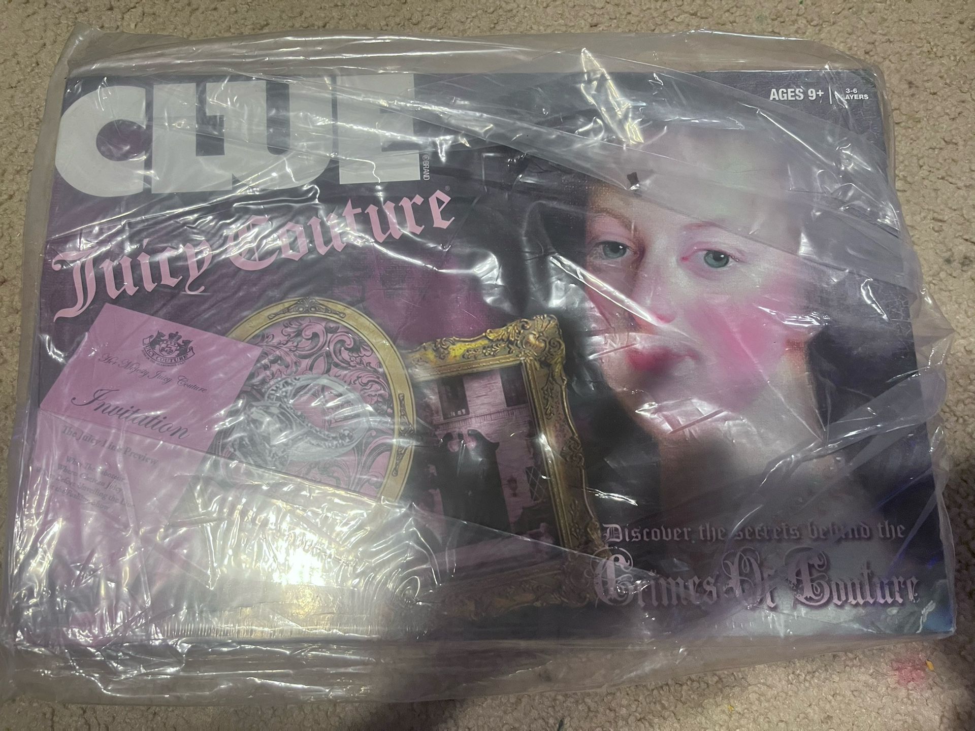 Juicy Couture Clue Board Game