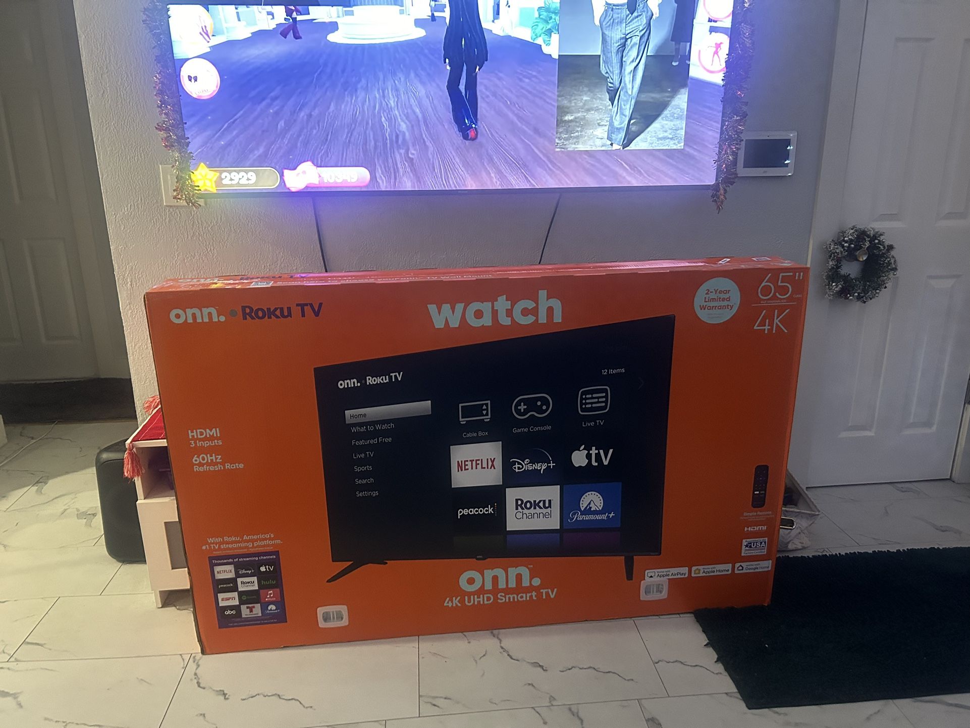 65” TV BRAND NEW IN THE BOX