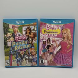 Barbie & Her Sisters Puppy Rescue + Barbie Dreamhouse Party Nintendo Wii U