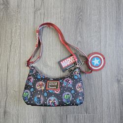 Loungefly Marvel Avengers Tattoo Shoulder Bag