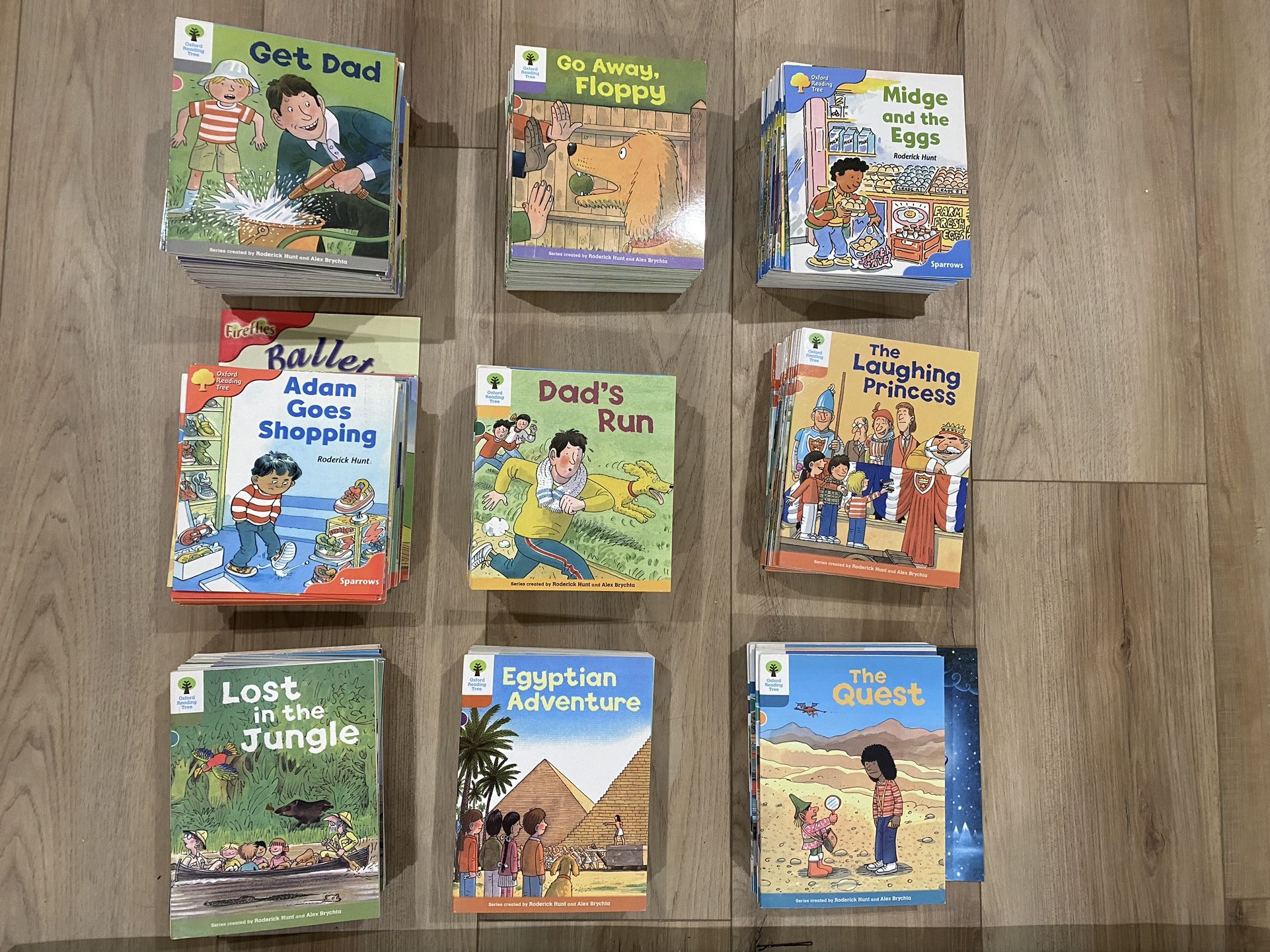Oxford Reading Tree Level 1-9, 360 Books+2 reading Pens+audio Books