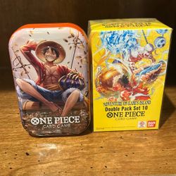 ONE PIECE Tin & Double Pack Set 