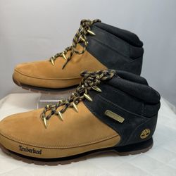 Timberland Men’s Euro Sprint Mid Hiker Hiking Boots Size 13 Leather A1NHJ