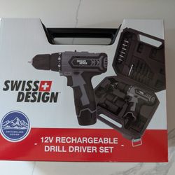 Swiss Design Drill Driver Set
