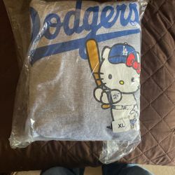 Hello Kitty Dodgers Hoodie