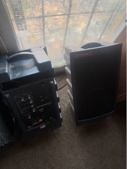 Pa speakers