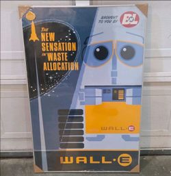 Disney Pixar WALL-E Buy N Large Framed Poster 22x34 New Sealed Promo Art BNL